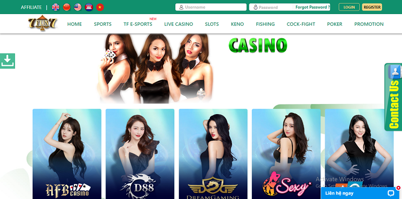 7Fun7 - C&aacute; cược liền tay, thu ngay lợi nhuận khủng