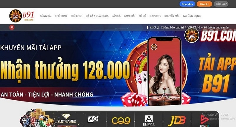 B91 &ndash; Ưu thế của một nh&agrave; c&aacute;i uy t&iacute;n lớn mạnh to&agrave;n cầu