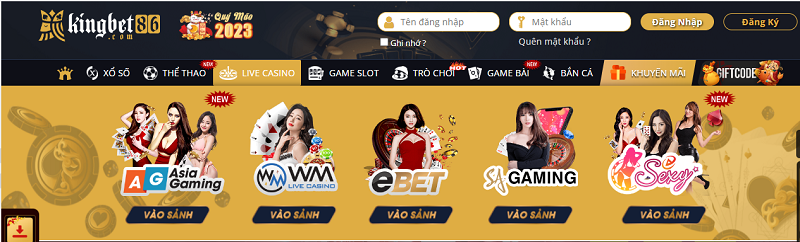 Kingbet86 &ndash; Lựa chọn tốt nhất của d&acirc;n s&agrave;nh game trực tuyến