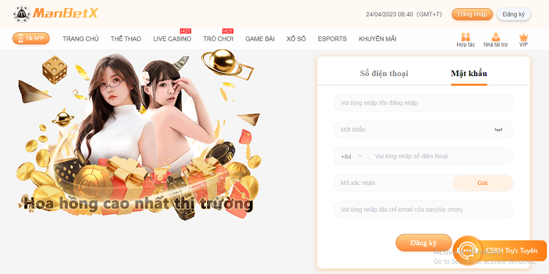 ManbetX &ndash; S&ograve;ng b&agrave;i gi&agrave;u tiềm lực v&agrave; uy t&iacute;n số 1 thị trường