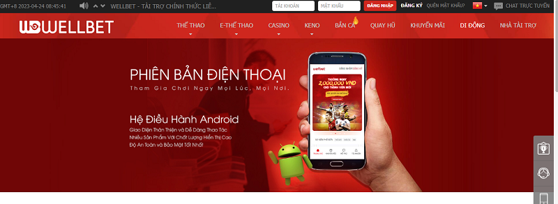 Wellbet - Nh&agrave; c&aacute;i c&aacute; cược si&ecirc;u đỉnh v&agrave; cực chất hiện nay