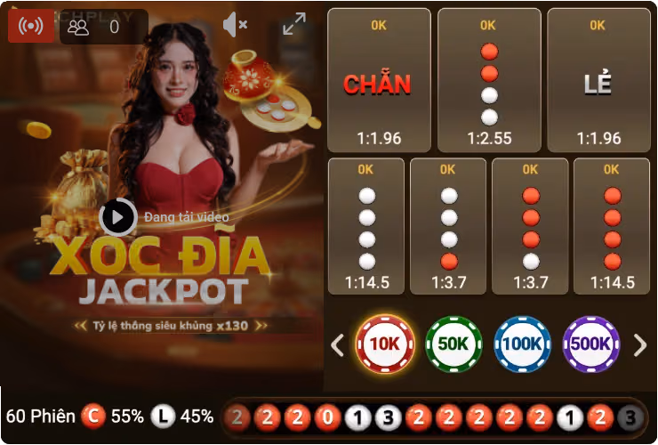 X&oacute;c Đĩa Jackpot